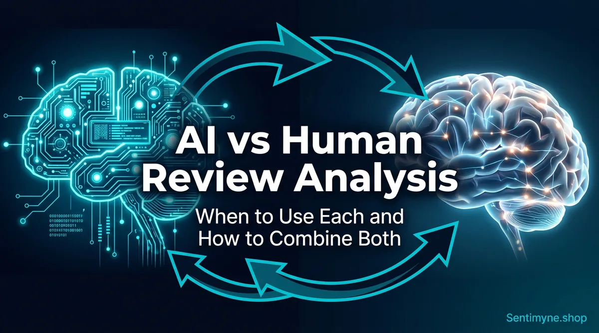AI vs human review analysis comparison
