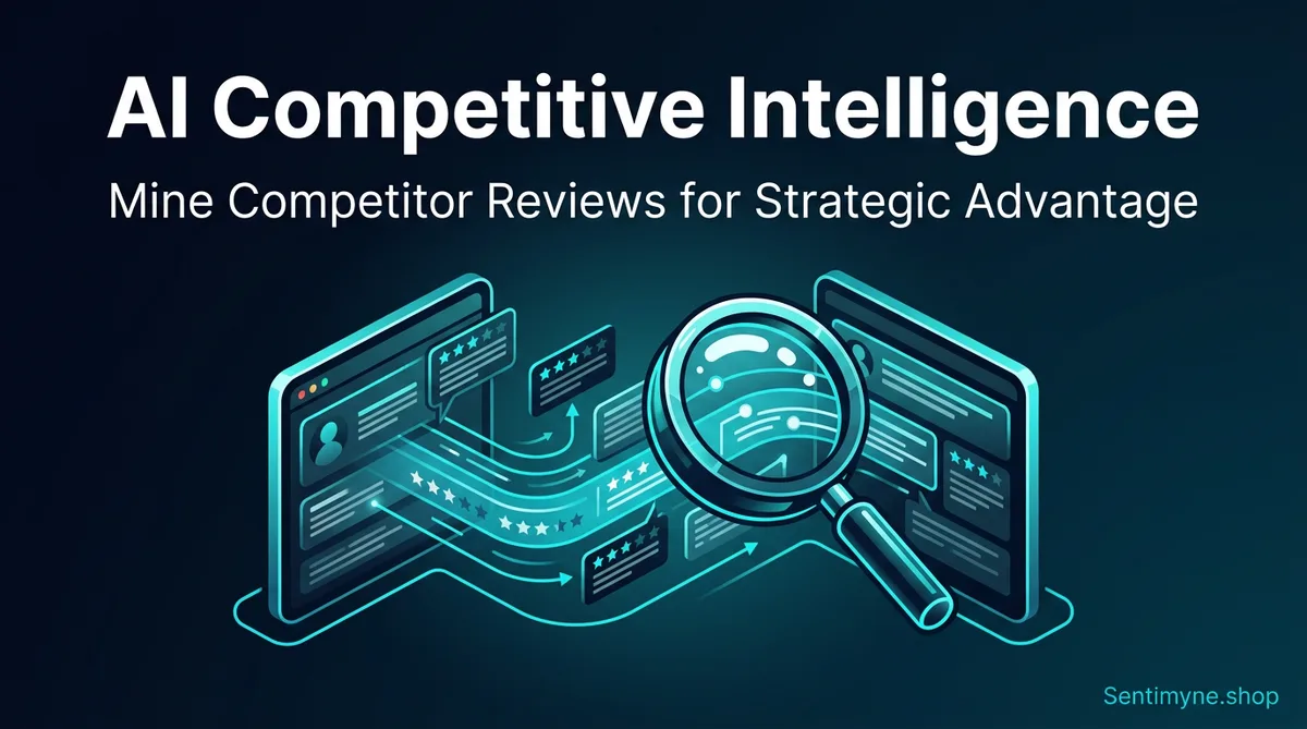 AI competitive intelligence from reviews