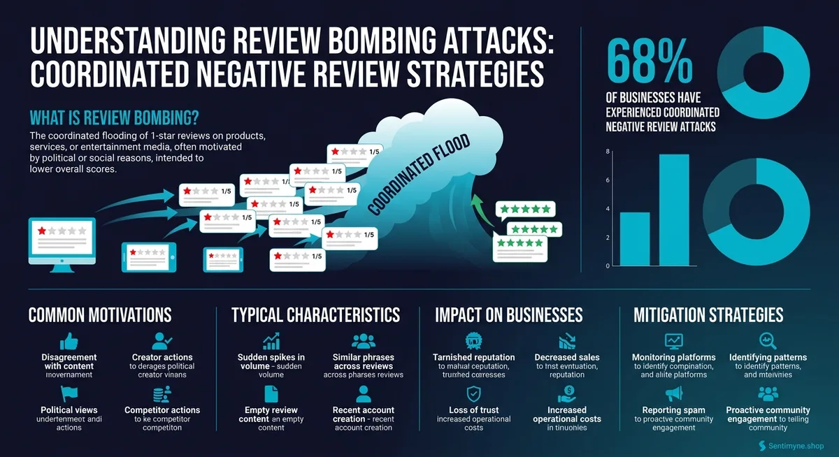 Review bombing detection and response